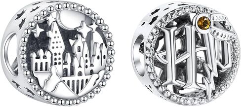 ليتل ميرميد صدف قنديل البحر استرخى سحر المعلقات الخرز للنساء أساور القلائد 925 فضة حُليات المجوهرات هدية in Kuwait