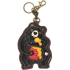 CHALA Coin Purse/Key Fob - Black Bear