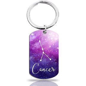 OEHEDOU 12 Constellation Keychain Gift Zodiac Astronomy Gifts Birthday Gifts For Women Men Adults Boys Girls Horoscope Lovers in Kuwait