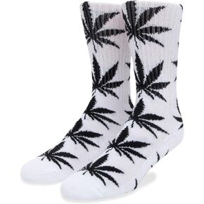 HUF Plantlife Sock - Marijuana Leaf Print