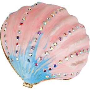 SEVENBEES Pink Octopus Trinket Box Octopus Jewelry Box Octopus Decor for Home Octopus Figurine Collectible Girls Jewelry Boxes Gifts