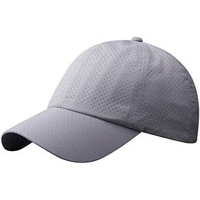 LLmoway Men Quick Dry Baseball Cap Adjustable Mesh Running Sun Hat Lightweight