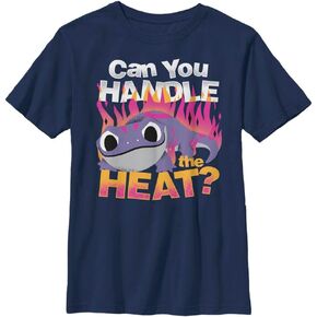 Disney Frozen 2 Handle Heat Boy's Solid Crew Tee