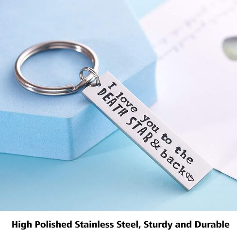 أحبك إلى Death Star وBack Keychain Geekery Fan Sci Fi Geeky Gifts in Kuwait