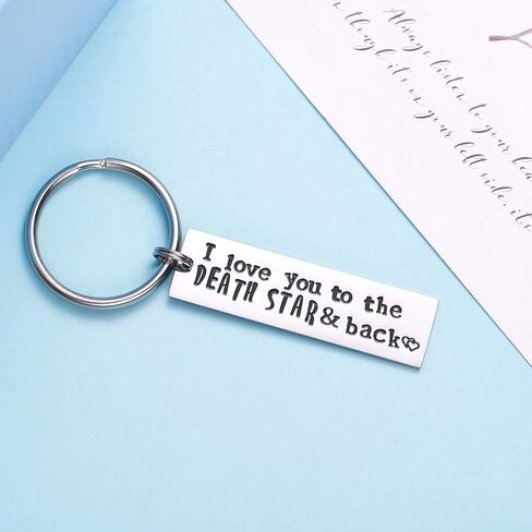 أحبك إلى Death Star وBack Keychain Geekery Fan Sci Fi Geeky Gifts in Kuwait