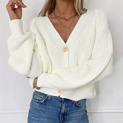 KOJOOIN Fall Women's Crochet Cardigan Lightweight Kimono Long Sleeve Hollow Out Kint Outwear Sweater in Saudi Arabia