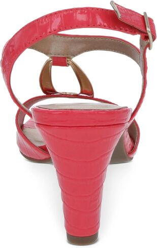 Karen Scott Womens Danee Crocodile Print Open Toe Heels in Kuwait