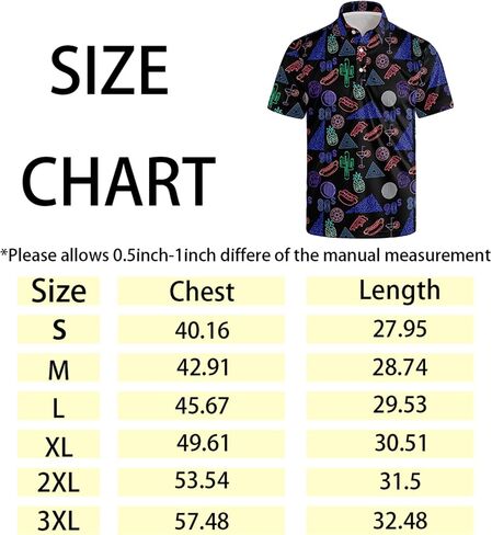Mens Golf Shirt Dry Fit Casual Short Sleeve in Kuwait