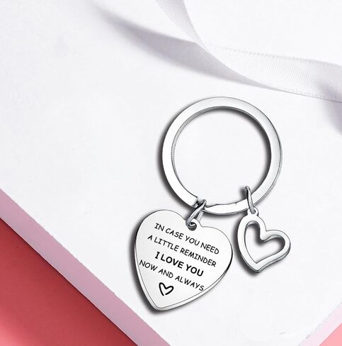 Nzztont Valentine Keychain Gifts for Boyfriend Girlfriend Husband Wife I Love You Keychain Gift for Valentine's Day Gifts for Him Girlfriend Gifts from Boyfriend in Kuwait