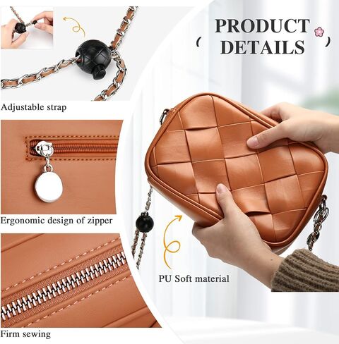 UBAYMAX Crossbody Bag for Women Small PU Leather Shoulder Bag Crossbody Handbags Clutch Purse Bag Fashion Evening Bag in Saudi Arabia