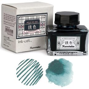 Kuretake Ink-café MEIJI NO IRO "SHIKON" Ink Bottle 20g for Fountain Pens