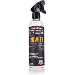 P & S PROFESSIONAL DETAIL PRODUCTS Swift Clean & Shine - Interior Cleaner for Leather, Vinyl, Plastic - Pleasant Fragrance (1 Pint)