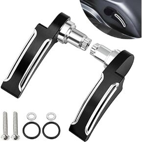 Amazicha Black Saddlebag Lid Lifters Saddle Bag Latch Kit Compatible for Harley Davidson Touring Street Glide, Road King, Road Glide, Electra Glide, Ultra Limited, FLHR FLHT FLHX FLHTK 2014-2024