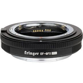 Fringer EF-GFX PRO Autofocus Lens Adapter Built-in Electronic Aperture for Fujifilm GFX100II/ GFX100/ GFX100S Camera to Compatible for Canon EOS Sigma Tamron EF Series Lens