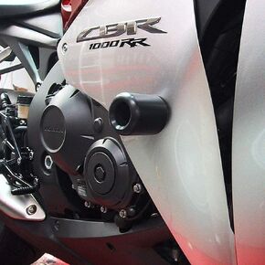 Shogun Honda CBR1000RR CBR 1000 RR 2008 2009 2010 2011 2012 2013 Black Frame Sliders - 750-3929 - MADE IN THE USA