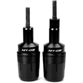 Fit For YAMAHA MT-09 2024 MT 09 2023 MT09 SP 2022 2021 TRACER 9 GT FZ09 CNC Motorcycle Frame Sliders Crash Protector Pad Falling Protection (Black)