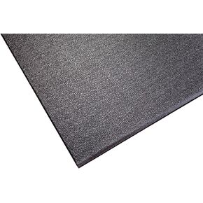 Supermats Heavy Duty Equipment Mat 20GS Made in U.S.A. for Indoor Cycles Exercise Upright Bikes and Steppers (2 Feet x 3 Feet 10 In) (24-Inch x 46-Inch) (60.96 cm x 116.84 cm) , Black