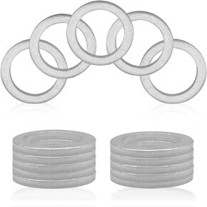 15pcs M14 Oil Pan Drain Plug Gasket Seal Compatible with Kia Fits Most Popular Models 21513-23001