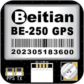 GPS Module with Antenna UAV Drone M10050 M9140 chip Ultra-Low Power GNSS Receiver for Track GPS 250series (BE-250Q)