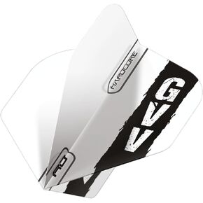 RED DRAGON Players Hardcore Dart Flights - 3 Sets Per Pack (9 Dart Flights in Total)