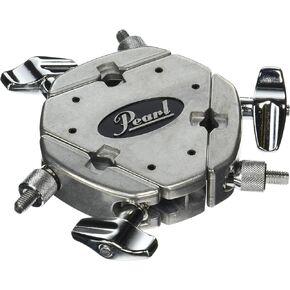 Pearl ADP30 Three-Way Expandable Double Accessory Clamp for Mounting Drum and Cymbal Arms Anywhere around the Drum Set (Fits 5/8" to 1-1/8" Pipes.)
