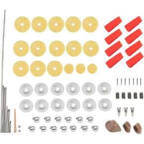1 Set Flute Repair Maintenance Kit Flute Pads Screws Gaskets Set Musical Instrument Parts Accessories
