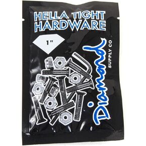 جهاز لوح التزلج Diamond Hella Tight Allen مقاس 1 بوصة أسود/فضي in Kuwait