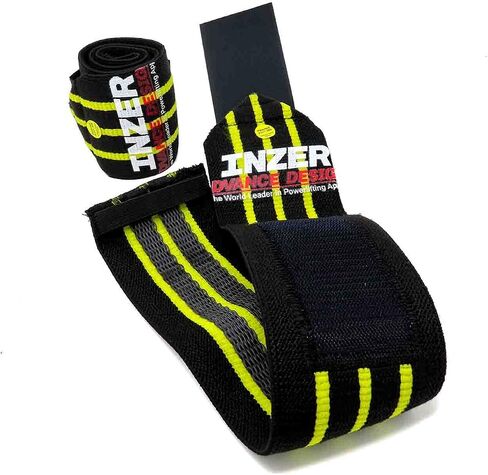 Inzer Wrist Wraps - Gripper (Pair) Powerlifting Weight Lifting Wraps in Saudi Arabia