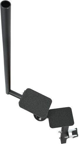 ‎KUAFU Universal قابلة للتعديل وقابلة للتدوير 360 خطوة مقطورة متوافقة مع مقطورة القارب المطلية بمسحوق فولاذي قابل للتعديل، خطوتان in Kuwait