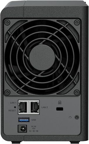 Synology DS224+ 2-Bay Diskstation NAS (Intel Celeron J4125 4-Core 2.0 جيجا هرتز 2 جيجا DDR4 RAM 2xRJ-45 1 جيجابت LAN-Port) حزمة 12 تيرابايت مع 2X 6 تيرابايت WD Red Plus in Kuwait