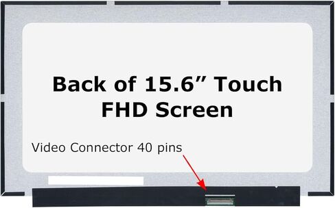 SCREENARAMA New Screen Replacement for NV156FHM-T06, OnCell Touch, FHD 1920x1080, IPS, Matte, LCD LED Display with Tools in Saudi Arabia