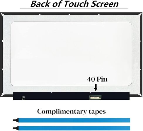 NT140WHM-T00 V8.1 V8.2 V8.3، استبدال شاشة LCD تعمل باللمس لجهاز HP Chromebook x360 14a-ca 14a-ca0022nr 14a-ca0030nr 14a-ca0036nr 14a-ca0097nr Series، كمبيوتر محمول، HD 1366x768، 40Pin، لوحة عرض مع شريط in Kuwait