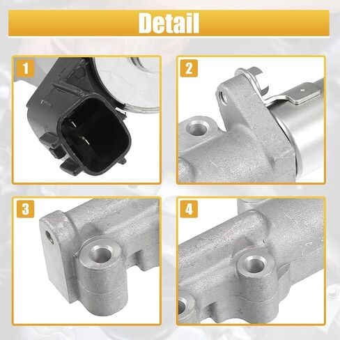 X AUTOHAUX 23796-4W005 متغير صمام توقيت الملف اللولبي VVT لنيسان باثفندر 3.3 V6 1997-2004 صمام التحكم في زيت عمود الحدبات للمحرك in Saudi Arabia