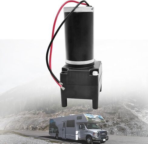 141893 High Speed RV Fifth Wheel Landing Gear Motor,6000 Pounds Lift Capacity for Lippert Tuson Motor,Replace 141893,LC141893 in Saudi Arabia