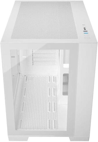 حقيبة كمبيوتر M711 سوداء اللون Micro ATX Mini-ITX Tower PC حافظة عالية تدفق الهواء من الزجاج المقسى المزدوج مع مروحة ARGB مقاس 3 × 12 سم مثبتة مسبقًا USB3.0X2 360 مم دعم AIO في الأعلى in Saudi Arabia