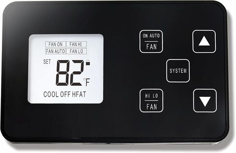 ترقية جديدة 3106995.032 RV LCD ترموستات رقمي، بديل لـ Dometic 3106995.032، ترموستات RV للحرارة/رقمي رائع 12 فولت in Kuwait
