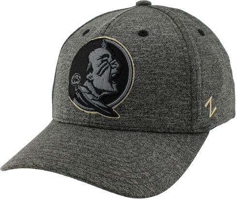 Zephyr Men's Standard NCAA Officially Licensed Hat Somber Fog, Heather Gray in Saudi Arabia