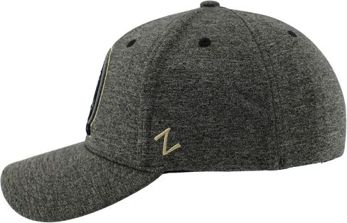 Zephyr Men's Standard NCAA Officially Licensed Hat Somber Fog, Heather Gray in Saudi Arabia
