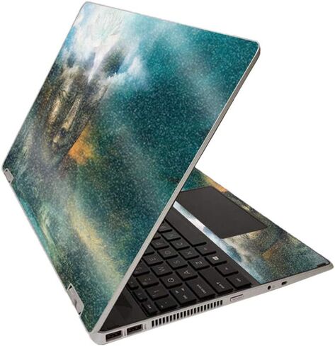 MightySkins غلاف لامع لجهاز HP Pavilion x360 15 "(2020) - كتاب التكوين | لمسة نهائية لامعة واقية ومتينة شديدة اللمعان | سهل التطبيق والإزالة وتغيير الأنماط | صنع في الولايات المتحدة الأمريكية in Saudi Arabia
