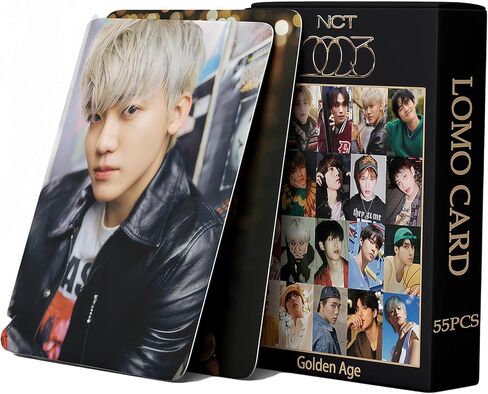 Kpop Photocards Nct Photocards Nct 2023 Golden Age Lomo Cards Nct Fan Merch Gift for Fans 55pcs Nct Collection Card in Saudi Arabia