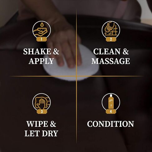 منظف ​​الجلود ليكسول (الخطوة 1) من ليكسول، يستخدم على الأثاث وداخل السيارة والأحذية وحقائب اليد، نظام بخطوتين، 3 لتر in Kuwait