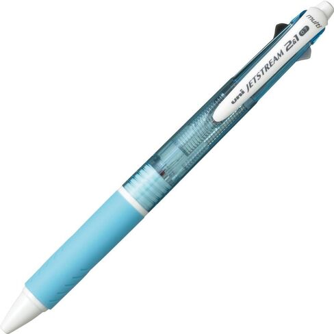 قلم ميتسوبيشي MSXE350007P24 جيت ستريم 2&1 قلم متعدد الوظائف، 0.7، أسود، عبوة in Kuwait
