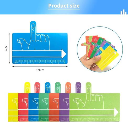 Kids Finger Spacers One Finger Spacer Handwriting Tool, Colorful Finger Writing Spacers Multifunction Writing Instruments (8) in Saudi Arabia