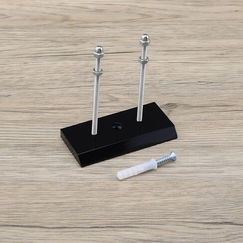 2pcs Acrylic Wall Deck Hanger Acrylic Skateboard Wall Mount Bracket Skateboard Wall Hanger Acrylic Wall Deck Holder Wall Decoration Hanger, Transparent in Saudi Arabia