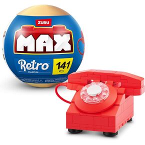 مجموعة Breatium Retro Building Bricks (Telephone) بواسطة Zuru ، وبناء الطوب للمراهقين والبالغين والجمع. بناء وجمع وعرض مجموعتك النهائية من التكنولوجيا الرجعية!
