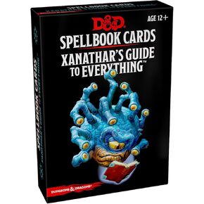 بطاقات Dungeons & Dragons Spellbook: دليل Xanathar (ملحق D&D)