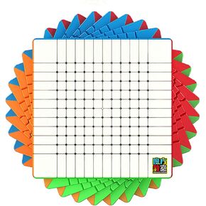 Liangcuber Moyu Meilong 12x12 Speed ​​Cube Stickerless ، Moyu Cubing Classroom Mofang Jianshi Mfjs 12x12x12 Magic Cube 93mm Puzzle