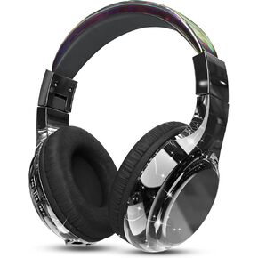 QearFun Bluetooth Headphones for Kids, Wireless Headphones with Built-in Mic, Includes Aux Cord, USB C, 3.5mm Jack, Bluetooth 5.3, On Ear Kids Headphones for School/Travel/Tablet/iPad