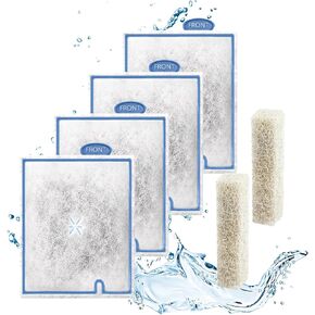 Small Aquarium Filter Cartridge, Replace Fish Tank Filter Cartridges Compatible with QuietFlow E Internal Power Filter Size 10 and Minibow Aquarium Filters Size 1/2.5/5