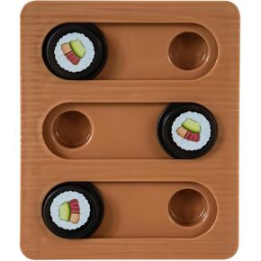 Sushi Hunter Bento Box Puzzle - لعبة ألغاز علاج تفاعلية مع حزمة Catnip للمشاركة العقلية والتغذية البطيئة
